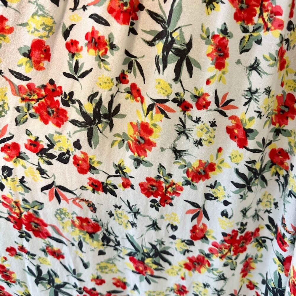 LUSH Women's Maxi Dress Size L Pink‎ Floral Flowly Slide Slits - Picture 6 of 16